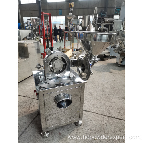 Stainless steel herb fine powder grinder machine